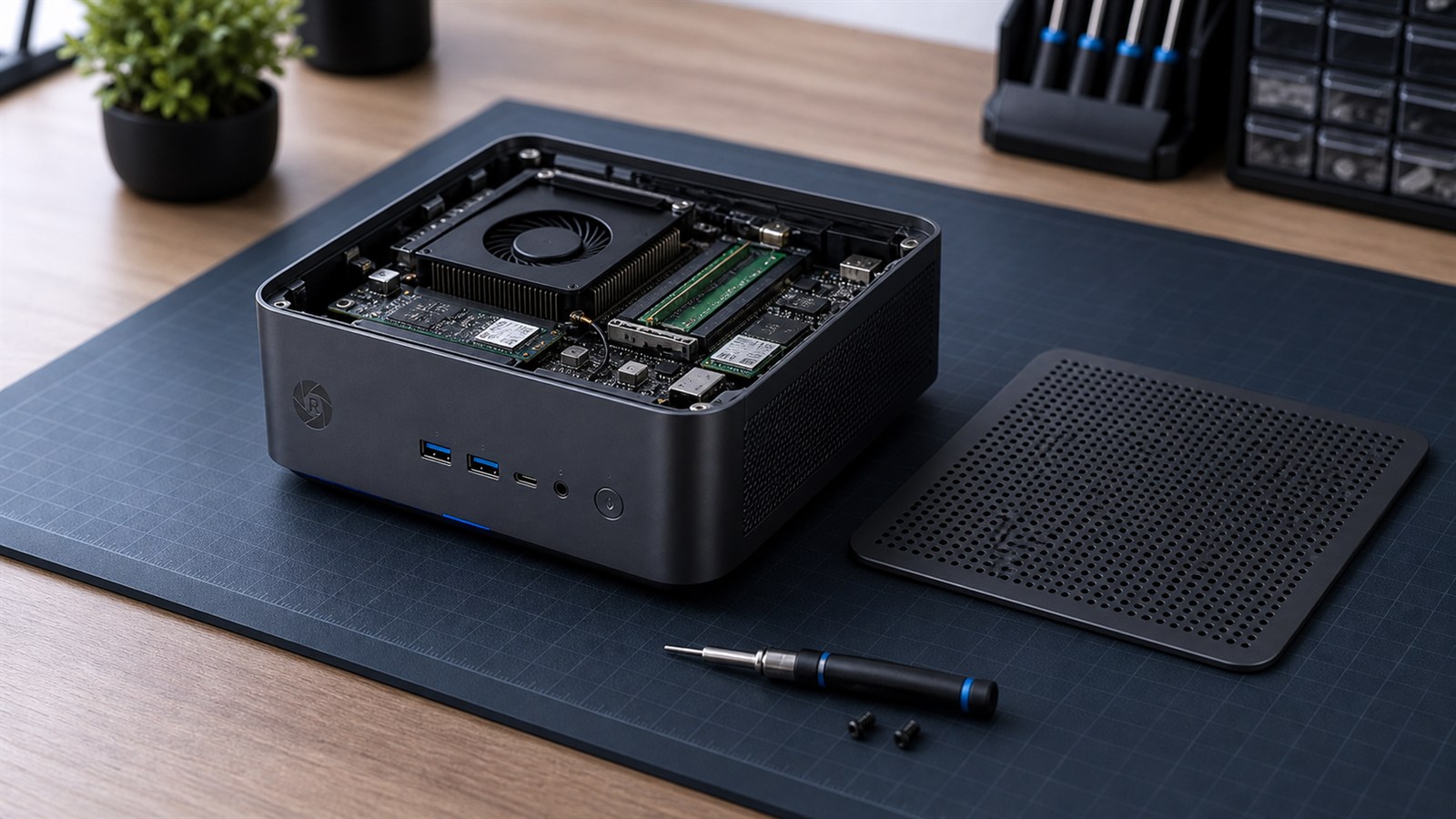 Open compact Ready Rigs prototype concept